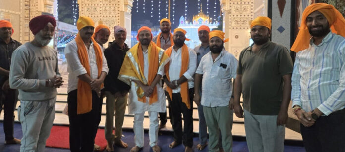 MLA visits Gurudwara shrine