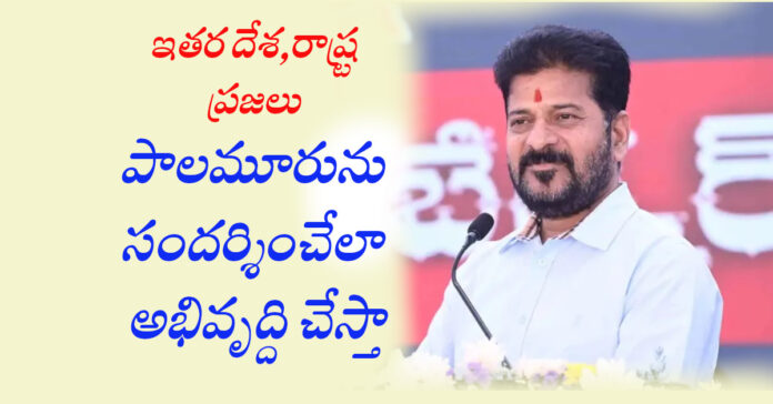 My dream is to make Palamuru the most developed district: CM Revanth Reddy