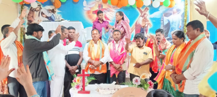 New Year celebrations at Rudraram Church