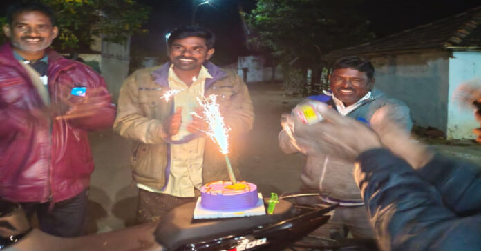 New Year celebrations in Edlapalli