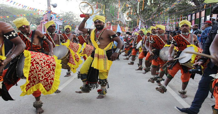 77వ గణతంత్ర వేడుకులు: తొలిసారిగా ‘ఒగ్గుడోలు’