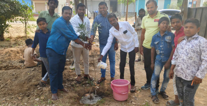 Plant conservation is everyones responsibility: Sarpanch Ashok Patel