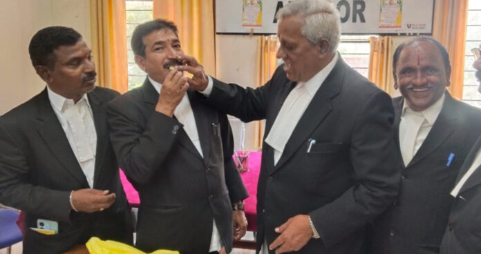 Ruyyadi Rajeshwar as Additional Standing Council Member of the Central Government