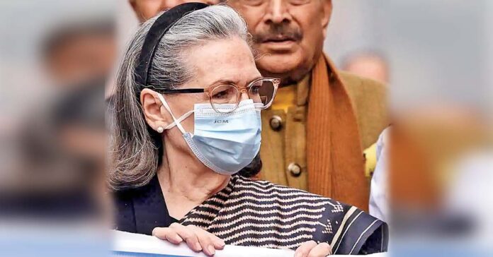 Sonia Gandhi in the hospital