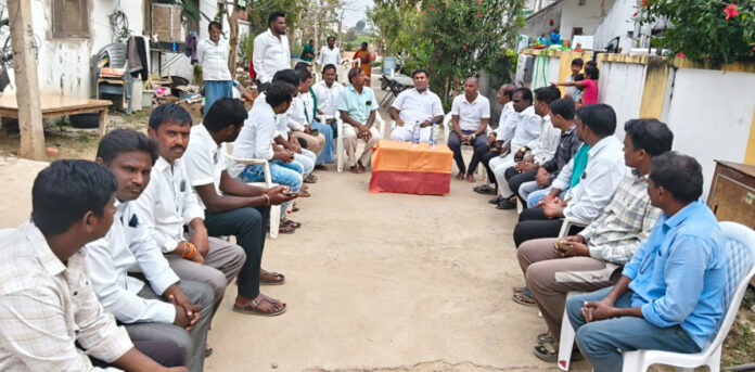 Sunil Reddy visits the affected families