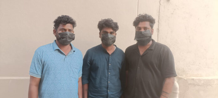 పోలీసుల అదుపులో నిందితులు