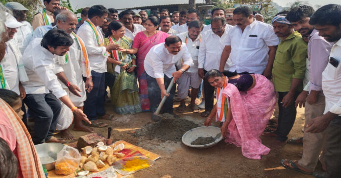 The goal is to develop villages into mud-free villages.