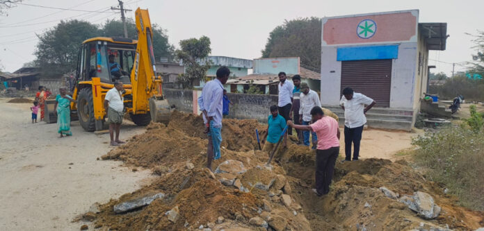 The goal is to satisfy the hunger of the people of Errabelli Gudem.