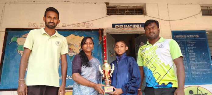 Tribal Gurukul student selected for Khokho competitions