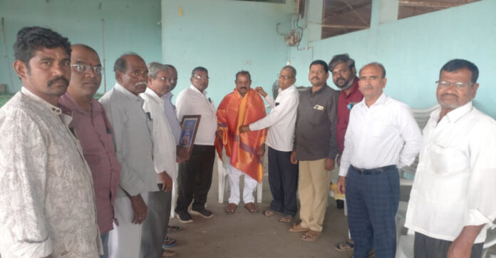 Tribute to the Chairman of Siddha Rameshwara Temple