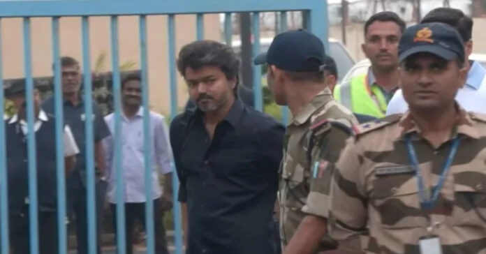 TVK chief Vijay attends CBI inquiry