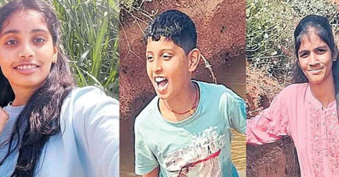 Selfie fun that sacrificed three children