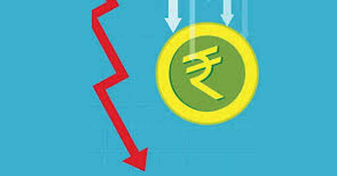 The rupee plunges into a deep abyss.
