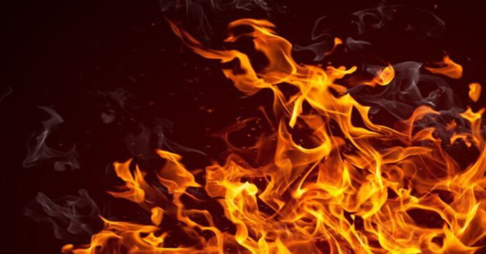 Major fire at Bed Works shop