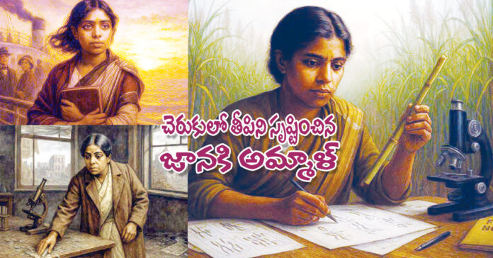 చెరుకులో తీపిని సృష్టించిన జానకి అమ్మాళ్