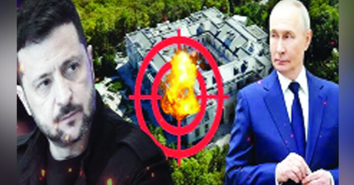 పుతిన్ నివాసంపై ఉక్రెయిన్ దాడి!