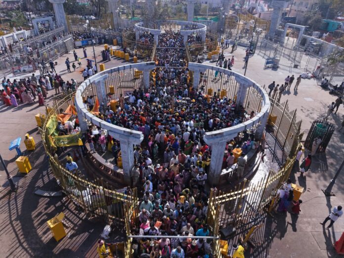 Stage set for CMs meeting in Medaram