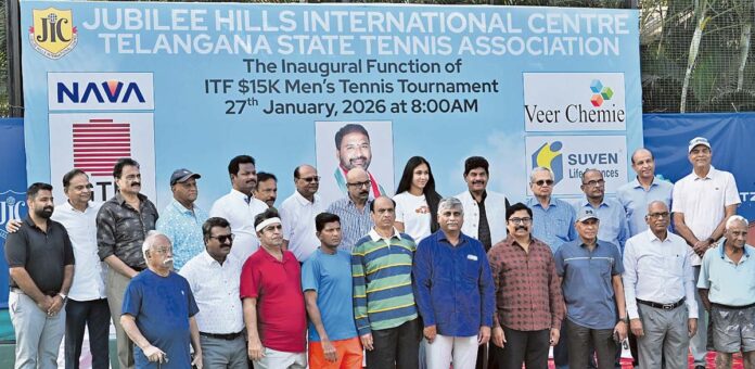 ఐటీఎఫ్ మెన్స్ టెన్నిస్ టోర్నీ షురూ