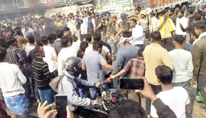 Outrage over the murder of a migrant worker.