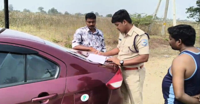RTO officers conduct surprise vehicle checks