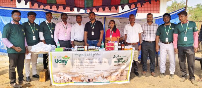 ఎస్ఎమ్ఎఫ్ జి గ్రామ్ శక్తి ఆధ్వర్యంలో పశువులకు ఉచిత వైద్యం