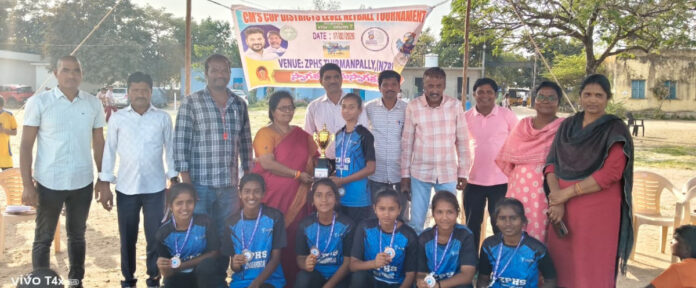 Second place in CM Cup district level netball competition