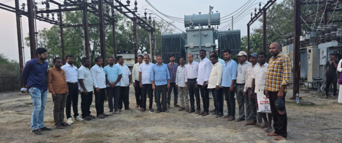 ఉప్లూర్ లో పవర్ ట్రాన్స్ ఫార్మర్ ప్రారంభం