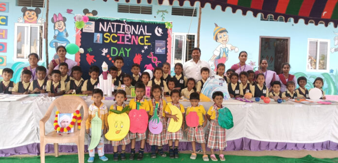 Science Day celebrations in Sribhasyam