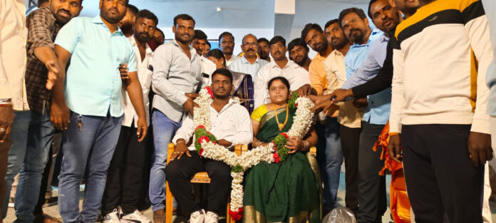 క్రితిక హాస్పిటల్ మేనేజింగ్ డైరెక్టర్ నరసింహ గౌడ్ కు ఘన సన్మానం