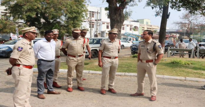 Tight security at Kamareddy Municipal Nomination Centers