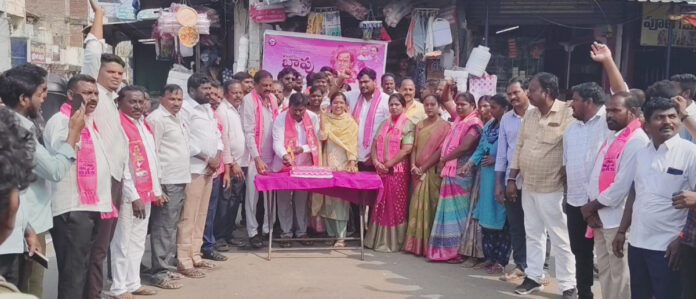 KCRs birthday celebrations in Parakala