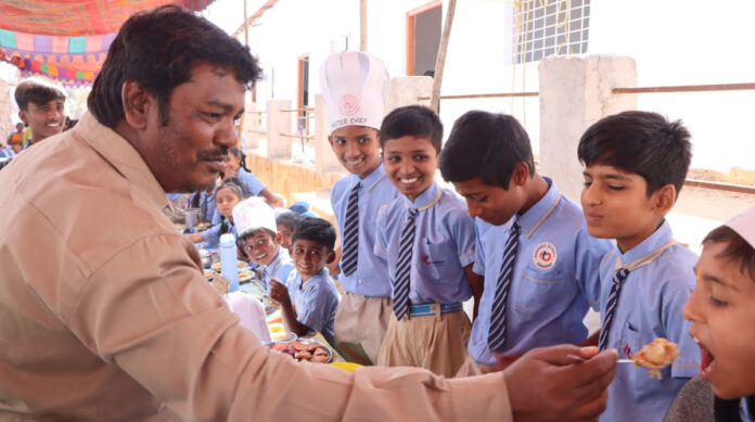 A feast of Telangana flavors.. Food Festival at Kennedy School