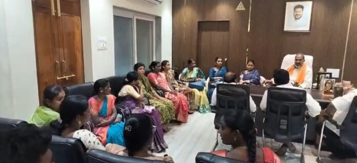 Camp war in Vemulawada