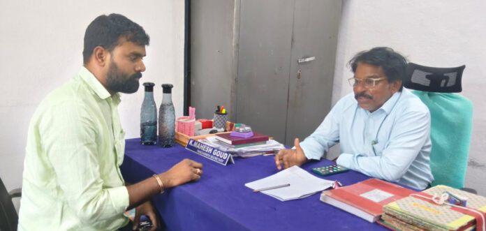 DPO inspects gram panchayat records