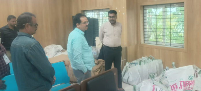 Distribution and reception center arrangements ready