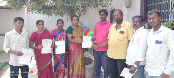 Distribution of CM Relief Fund cheques