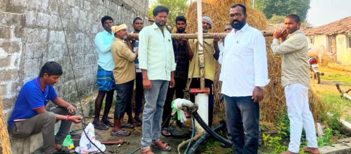 తాడిచెర్లలో ముమ్మరంగా తాగునీటి మరమ్మతుల పనులు