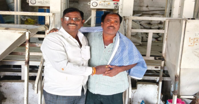 AMC Director Itla Balaraju receives a small tribute