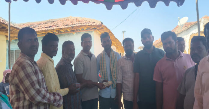 SR Foundation provides financial assistance to the family of the deceased