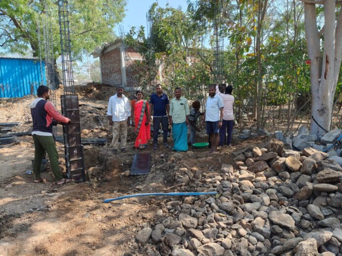 Ongoing BG building construction work
