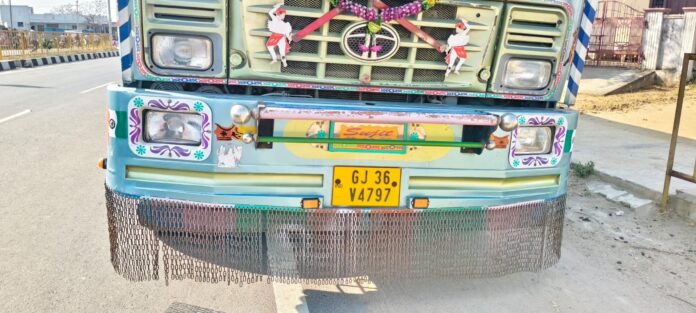 Man seriously injured after being hit by lorry