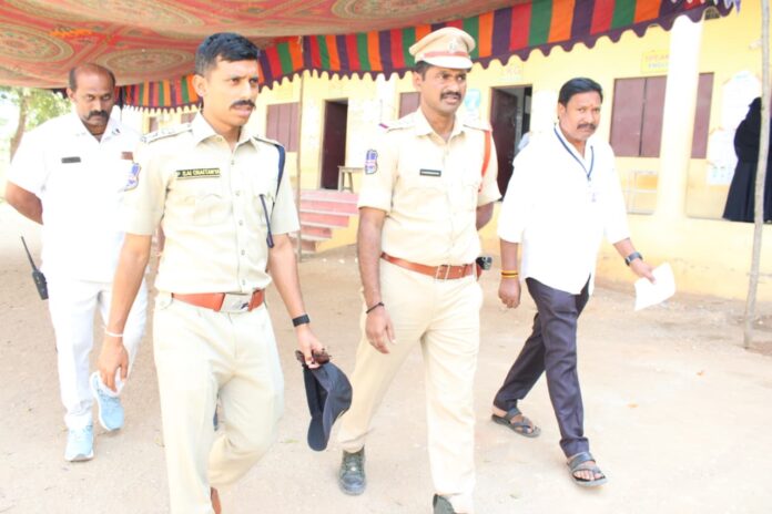 Police Commissioner monitored the polling pattern