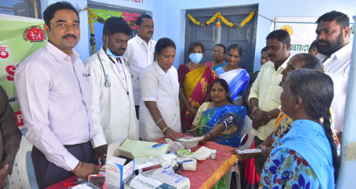 తాజ్ పూర్ లో ఏసీఎఫ్ ప్రత్యేక హెల్త్ క్యాంప్