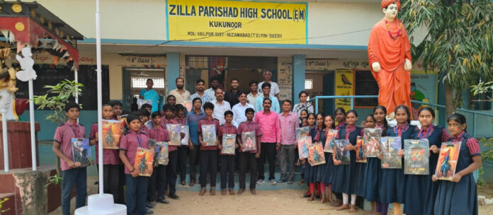 Distribution of test papers to students