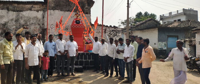 పెద్ద గుల్లలో ఘనంగా శీవాజీ జయంతి వేడుకలు..