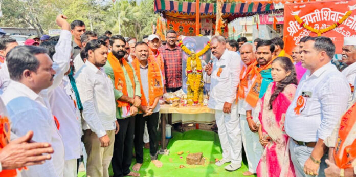 ఛత్రపతి శివాజీ జయంతి వేడుకల్లో పాల్గొన్న ఎమ్మెల్యే