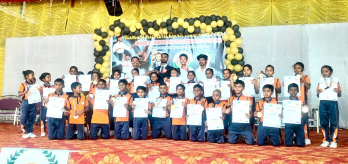 రాష్ట్ర స్థాయి కరాటేలో కోనాపూర్ విద్యార్థుల ప్రతిభ