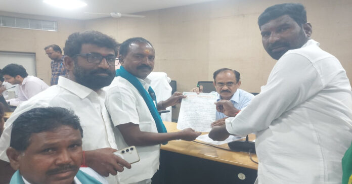 Submission of request to Joint Collector