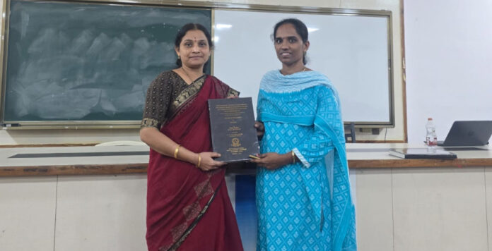 తాడిచెర్ల వాసి రమ్యకు డాక్టరేట్