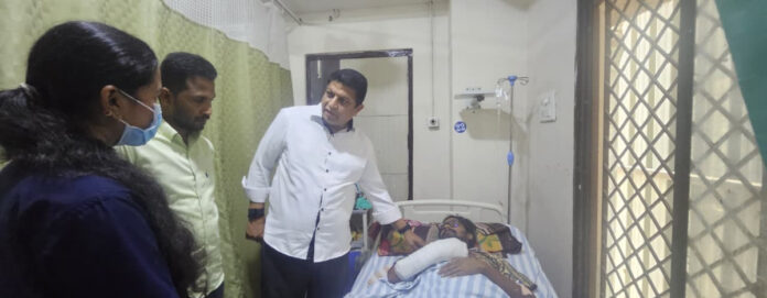 Duddilla Srinu Babu visited Jadi Vinod